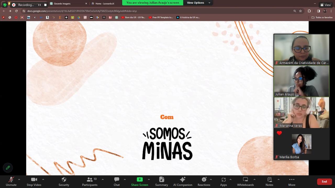 Workshop de Co-criação com IA — Somos Minas